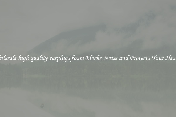 Wholesale high quality earplugs foam Blocks Noise and Protects Your Hearing