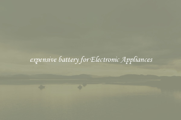 expensive battery for Electronic Appliances
