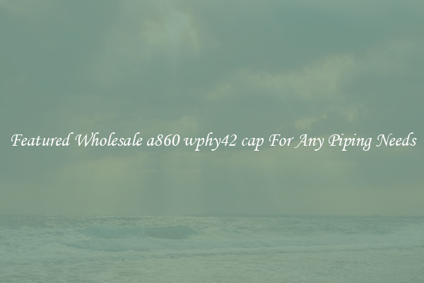 Featured Wholesale a860 wphy42 cap For Any Piping Needs