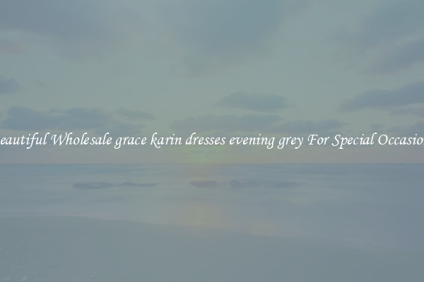 Beautiful Wholesale grace karin dresses evening grey For Special Occasions